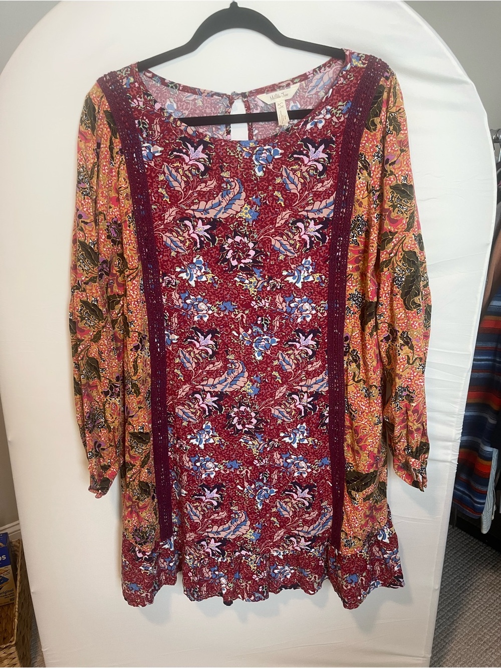 Matilda Jane Lovely Menagerie Flora Boho Cottegecore Shift Dress